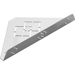 Полка в ванную Laris Retro M 78000010 (30x15 см, настенная, угловая), фото 