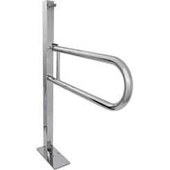 Поручень Laris 42002005 (підлоговий, відкидний з утримувачем), фото 