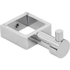 Крючок для полотенцесушителя Laris ВКР-11 Кватро 71401081 (нержавеющая сталь, на стойку 30 мм), фото 