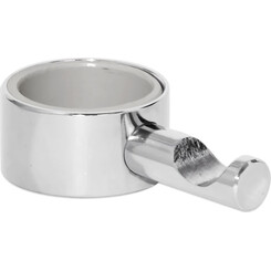 Крючок для полотенцесушителя Laris 71401029 (нержавеющая сталь, с кольцом 30 мм), фото 