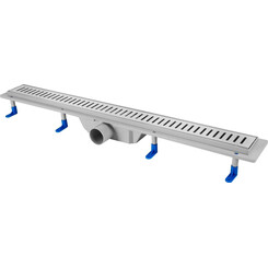 Трап для душа Qtap Dry FA304-800 (QTDRYFA304800, 800 мм, серый/хром), фото 