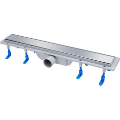 Трап для душа Qtap Dry Tile304-600 (QTDRYTILE304600, 600 мм, серый/хром), фото 