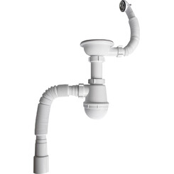 Сифон для кухонной мойки Lidz LK14, фото 