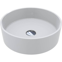 Раковина Miraggio Bergamo Miramarble 0002671 (40x40 см), Технология производства: Miramarble, Цвет производителя: белый глянец, фото 