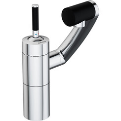 Смеситель для умывальника Damixa Arc 290217464 (хром/черный), фото 