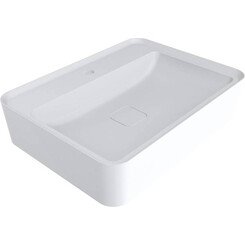 Раковина Miraggio Marrakesh 600 Mirasoft 0001104 (60x45 см, біла матова), Доступні розміри: 60 x 45, Технологія виробництва: Mirasoft Technology, Колір виробника: білий матовий, фото 