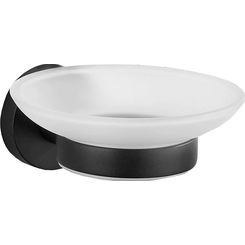 Мыльница Mexen Remo Black MEX-7050739-70 (черная, настенная), Цвет производителя: черный, фото 