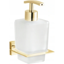 Дозатор для жидкого мыла Mexen Arno Gold MEX-70207388-50 (золотой, настенный), фото 