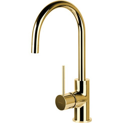Змішувач для кухні Corsan Lugo Gold CMB7522GL (золотий), Колір виробника: золото, фото 