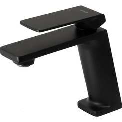 Смеситель для раковины Corsan Trino Black Matt CMB7111BL (черный матовый), Цвет производителя: черный матовый, фото 