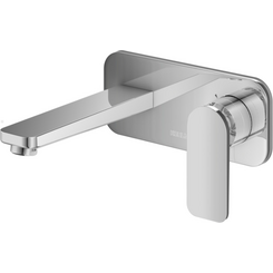 Смеситель скрытого монтажа для умывальника Kohlman Wexpo Chrome QW185W (внутренняя часть в комплекте), фото 