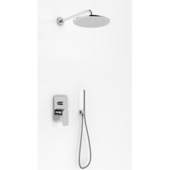 Душевая система скрытого монтажа Kohlman Wexpo Chrome QW210WR30, фото 