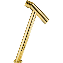 Смеситель для раковины Mexen Astro Gold MEX-746910-50 (золотой, высокий), фото 