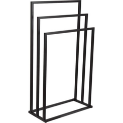 Рушникотримач Yoka Lonia3 Black P.LONIA3-BLK (чорний, потрійний), фото 