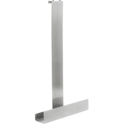 Полиця у ванну Rea Tori Brushed Nikiel REA-85002 (40x9.5 см, брашований нікель, настінна), Колір виробника: брашований нікель, фото 