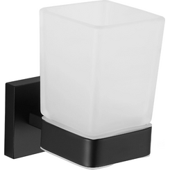 Стакан для зубных щеток Mexen Vox Black MEX-707038-70 (черный, настенный), Цвет производителя: черный, фото 