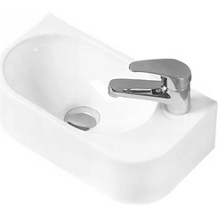 Раковина Mexen Viera MEX-21274000R (40x21 см, левая чаша), Доступные размеры: 40 x 21 L, Цвет производителя: белый глянец, фото 