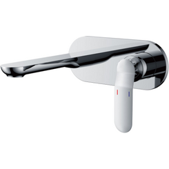 Смеситель скрытого монтажа для умывальника Corsan Anzio Chrome CMB1024CH (внутренняя часть в комплекте), фото 