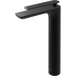 Смеситель для раковины Kohlman Experience Black Matt QB170EB (черный матовый, высокий), Цвет производителя: черный матовый, фото 