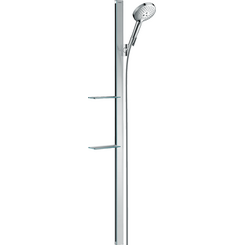 Душевой гарнитур Hansgrohe Raindance Select S Chrome 27646000 (с 2 полками), фото 