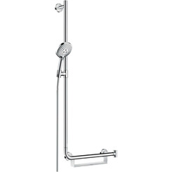 Штанга для душа Hansgrohe Raindance Select S Chrome 26325000 (с полочкой, левосторонняя), фото 