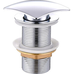 Донный клапан Mexen Klik-Klak Chrome MEX-79916-00 (без перелива), Цвет производителя: хром, фото 