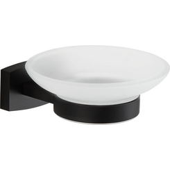 Мыльница Mexen Zoja Black MEX-7019139-70 (черная, настенная), Цвет производителя: черный, фото 