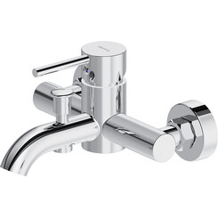 Смеситель для ванны Damixa Scandinavian Pure 361000000, Цвет производителя: хром, фото 