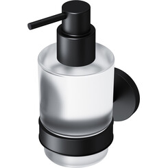 Дозатор для жидкого мыла Am.Pm X-Joy A85A36922 (черный матовый, настенный), Цвет производителя: черный матовый, фото 