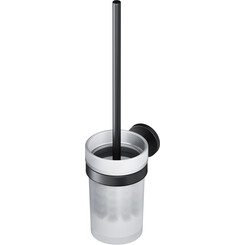 Ершик для унитаза Am.Pm X-Joy A85A33322 (черный матовый, настенный), Цвет производителя: черный матовый, фото 