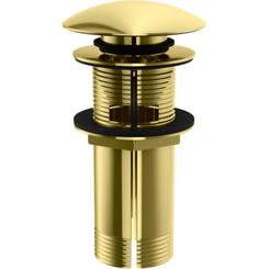 Донный клапан Kohlman Klik-Klak Gold KOREK EGD (золотой, с переливом), Цвет производителя: золото, фото 