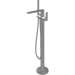 Змішувач для ванни Kohlman Experience Grafit QF1165EG (графіт, підлоговий), Колір виробника: графіт, фото 