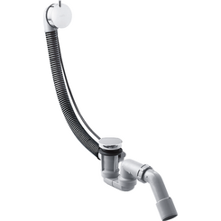 Сифон для ванны Hansgrohe Flexaplus S 58150000 (c переливом и поворотным механизмом), фото 