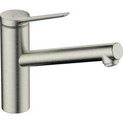 Змішувач для кухні Hansgrohe Zesis M33 150 Stainless Steel Finish 74802800 (нержавіюча сталь), фото 