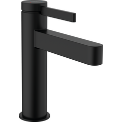 Змішувач для умивальника Hansgrohe Finoris Matt Black 76023670 (чорний матовий, з донним клапаном), Колір виробника: чорний матовий, фото 
