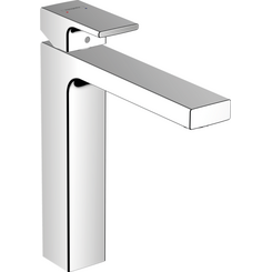 Смеситель для умывальника Hansgrohe Vernis Shape Chrome 71591000 (высокий), фото 