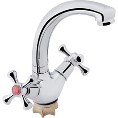 Смеситель для кухни Lidz 75 21 271F-2 (LDLAM272FCRM22018), фото 