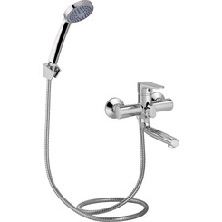 Смеситель для ванны Lidz 14 34 006-1 (LDNIC006CRM22139, с лейкой и шлангом), фото 