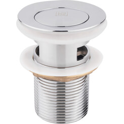 Донный клапан Lidz 47 00 004 00 (LDTAN004CRM32527, c переливом), фото 