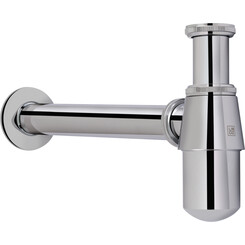 Сифон для умывальника Lidz 47 01 002 00 (LDTAN02CRM32528, хром, бутылочный), фото 