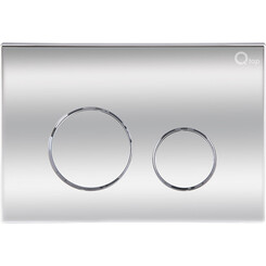 Панель смыва Qtap Nest Chrome QT0111M11112CRM, Цвет производителя: хром, фото 