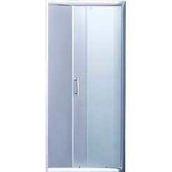 Душевая дверь Lidz Zycie SD120x185.CRM.FR (LZSD120185CRMFR, 125 см, стекло матовое, профиль хром), Доступные размеры: 125, фото 