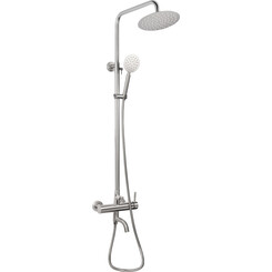 Душевая система Lidz Aria Nikel 1004 (LDARI1031NKS34933, никель, с изливом), фото 