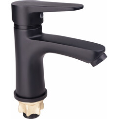 Смеситель для раковины Lidz 14 43 001F (LDNIC001FBLA35178, черный матовый), фото 