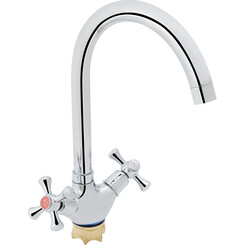 Смеситель для кухни Lidz 75 21 271F-8 (LDLAM278FCRM35071), фото 