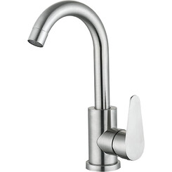 Смеситель для кухни Lidz Vida 03U-SFS (LDVID015F2NKS43353, никель), фото 