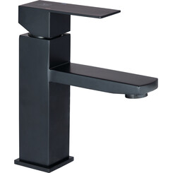 Смеситель для раковины Lidz Kubis 01D-BFS (LDKUB001FBLA43376, черный матовый), фото 