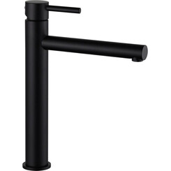 Смеситель для умывальника Mexen Elba Black MEX-74110-70 (черный, высокий), Цвет производителя: черный, фото 