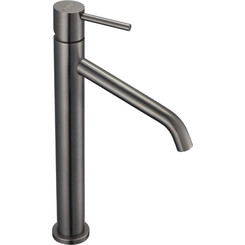 Смеситель для умывальника Mexen Rumba Grafit MEX-73500-66 (графитовый, высокий), Цвет производителя: графит, фото 