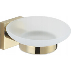 Мыльница Mexen Rufo Gold MEX-7050939-50 (золотая, настенная), Цвет производителя: золото, фото 